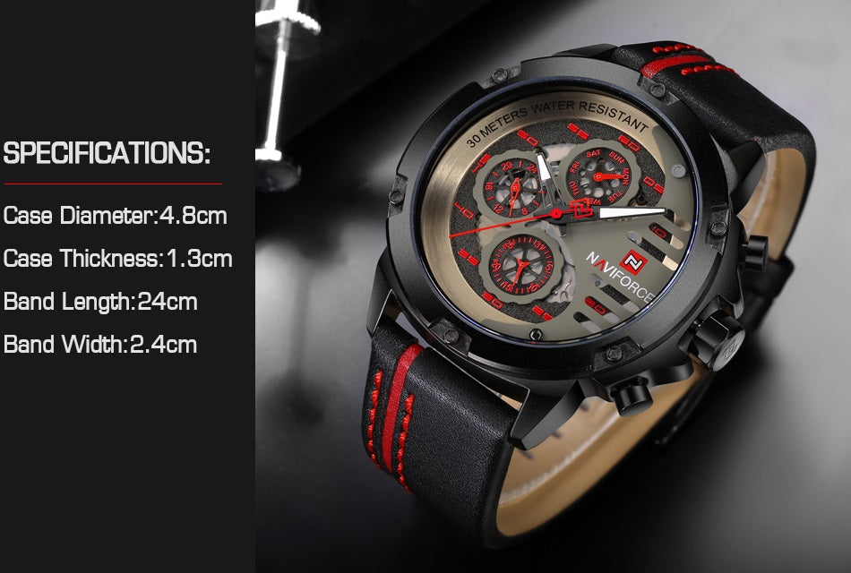 Gorgon Wrist Watch by NAVIFORCE