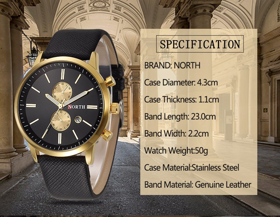 Kingwood Wrist Watch by North
