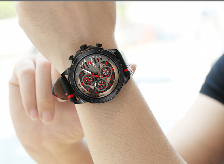 Gorgon Wrist Watch by NAVIFORCE