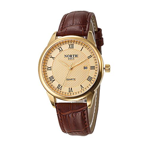 Mahogany Wrist Watch by North